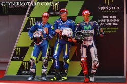 Doublé Suzuki lors des qualifications à Barcelone.