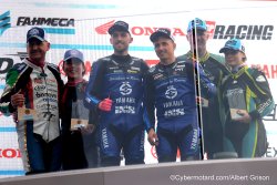 Podium course 1 samedi 4 avril 2025