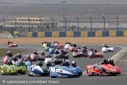 Le Mans : départ toujours impressionnant des sides 