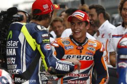 Une réelle complicité entre Marquez et Rossi