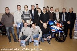 Damien Saulnier a révélé officiellement la composition du Junior Team Suzuki lors de la remise des diplômes de la promotion sortante