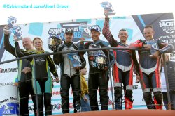 Podium général samedi