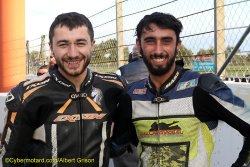 Guillaume Péchoux et Lylian Charroin sont de passage