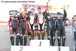 Dernier podium F2 de l'année, encore Huet/Le Gourrierec