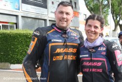 Mickaël Brillault et Estelle Gascar de passage