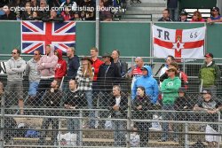 Un public clairsemé à Silverstone