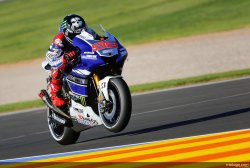 Lorenzo peut encore etre titré à Valence !