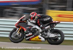 S'il continue dans cette veine, Sylvain Guintoli pourra être sacré champion du Monde à la finale de Magny Cours !