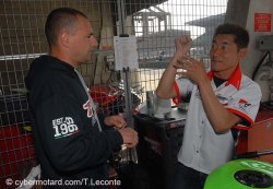 Un pilote japonais en championnat de France supersport