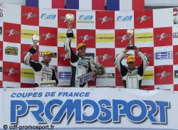 Romain Maitre, Yannick Pierre et Julien Pilot sont bien les trois animateurs des Coupes 1000 promosport !