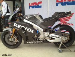 Une Honda RC 213 complètement neuve