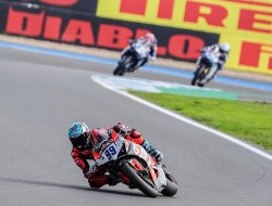 Huertas a deux doigts d'être couronné prince du mondial supersport