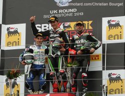 Un podium, deux français et de …l'humour !