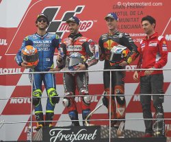 Un podium motoGP inattendu !