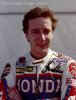 Freddie Spencer en 1984, au temps de sa splendeur comme pilote officiel Honda.